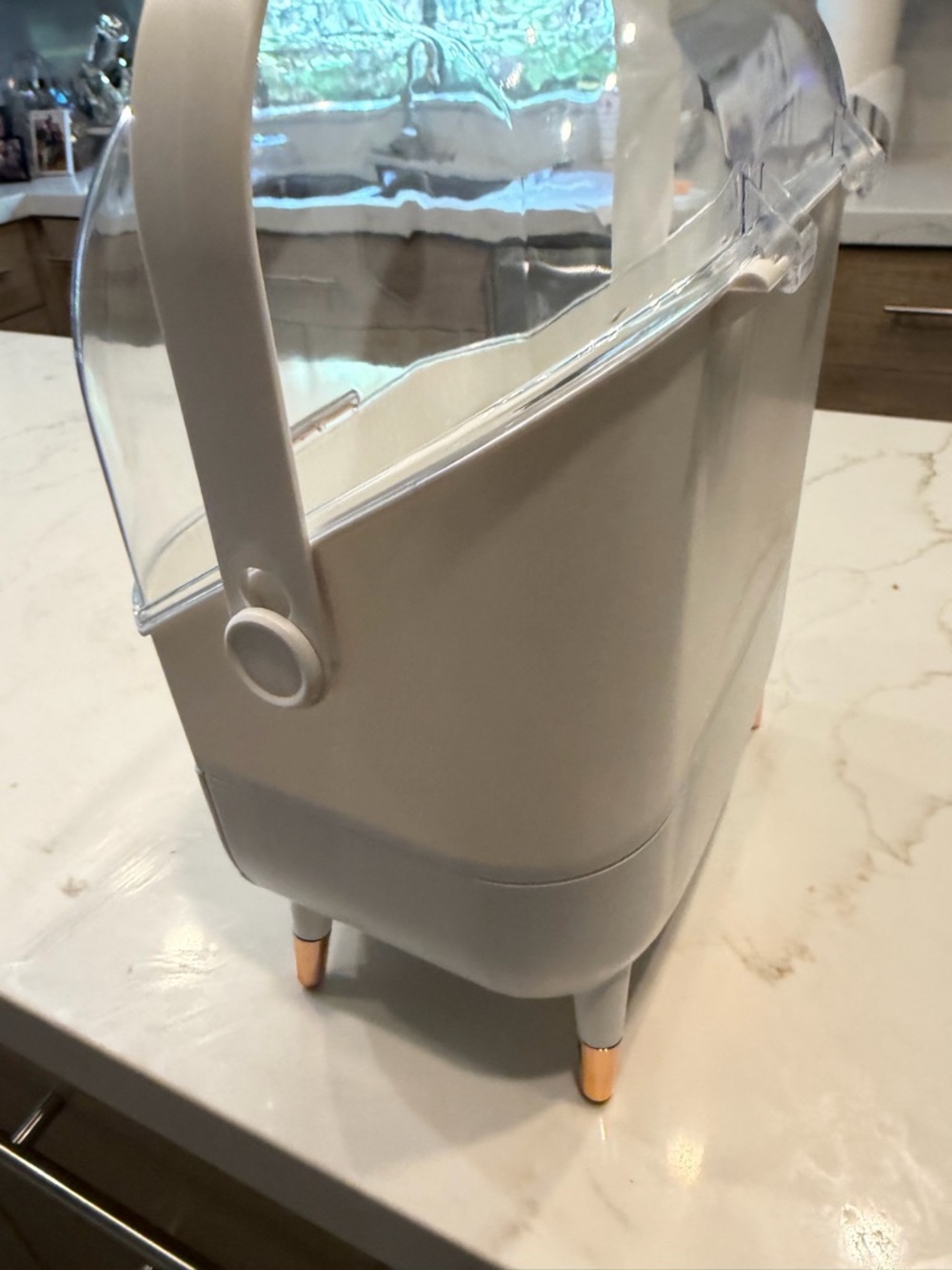 π CANITORON Makeup Organizer, with 2 Drawers and Transparent Cover Display Case - Picture 6 of 12